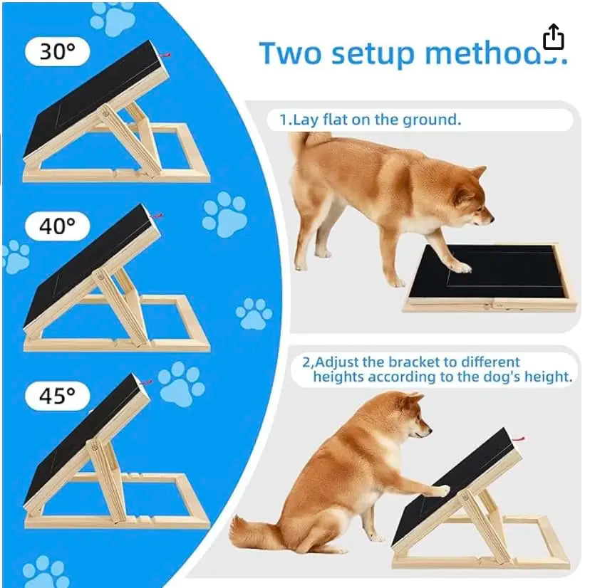 Wooden Dog Nail Scratch Board With Treat Drawer For Dogs