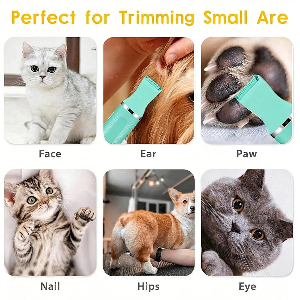 SHUYU Rechargeable Pet Grooming Clipper Kit for Dogs and Cats