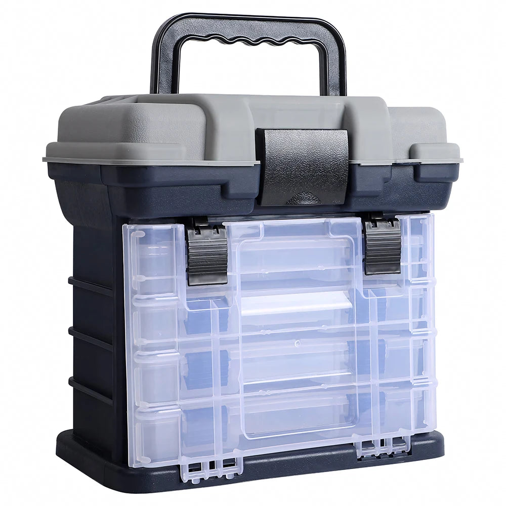 Zoe Fishing Tackle Box Kit with Pliers and Fishing Lures