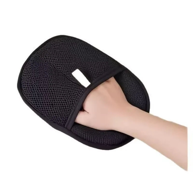 Portable Washable Double Sided Pet Hair Remover Grooming Gloves