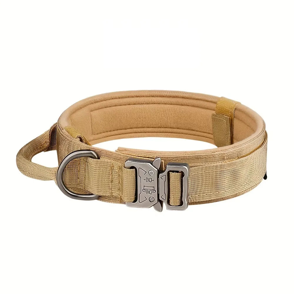 PETRAVEL Adjustable Tactical Dog Training Collar and Leash Set