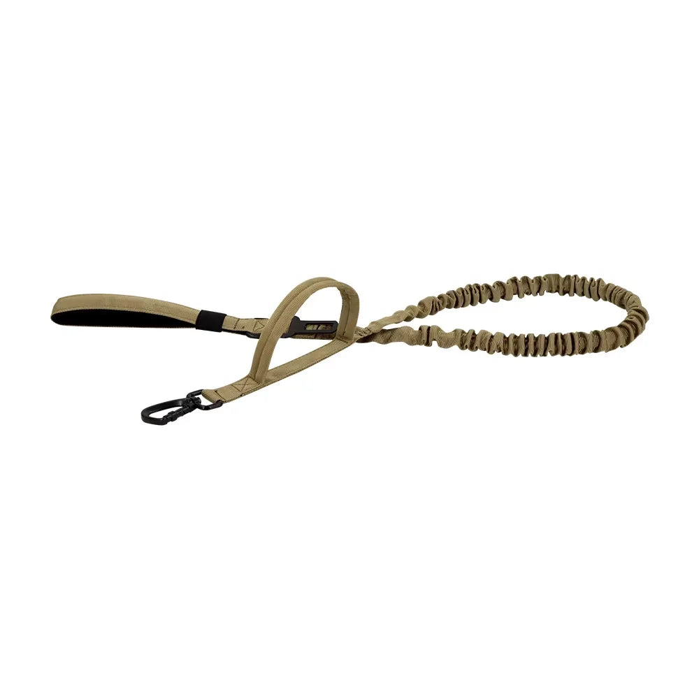 PETRAVEL Adjustable Military Dog Leash With Quick Release Dual Handles