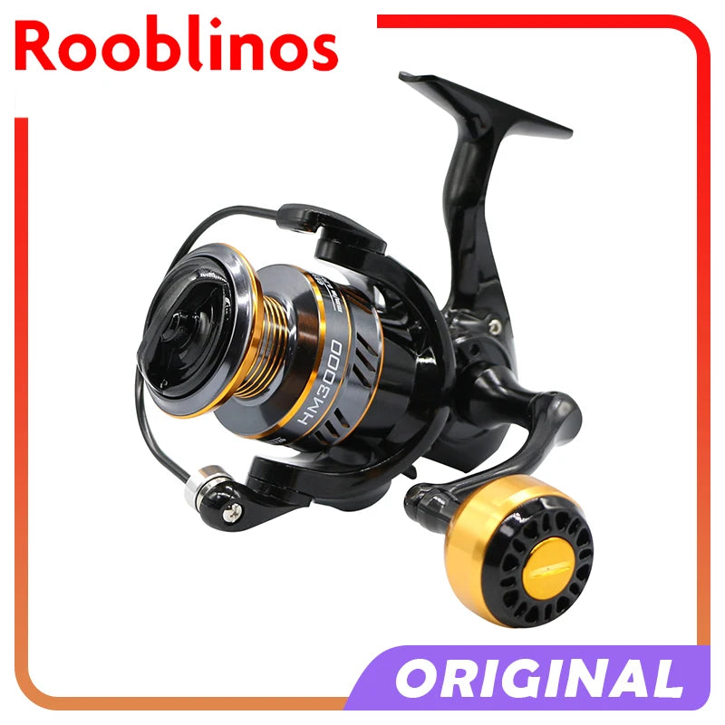 Rooblinos Metal Spinning Fishing Reel for Ocean Fishing