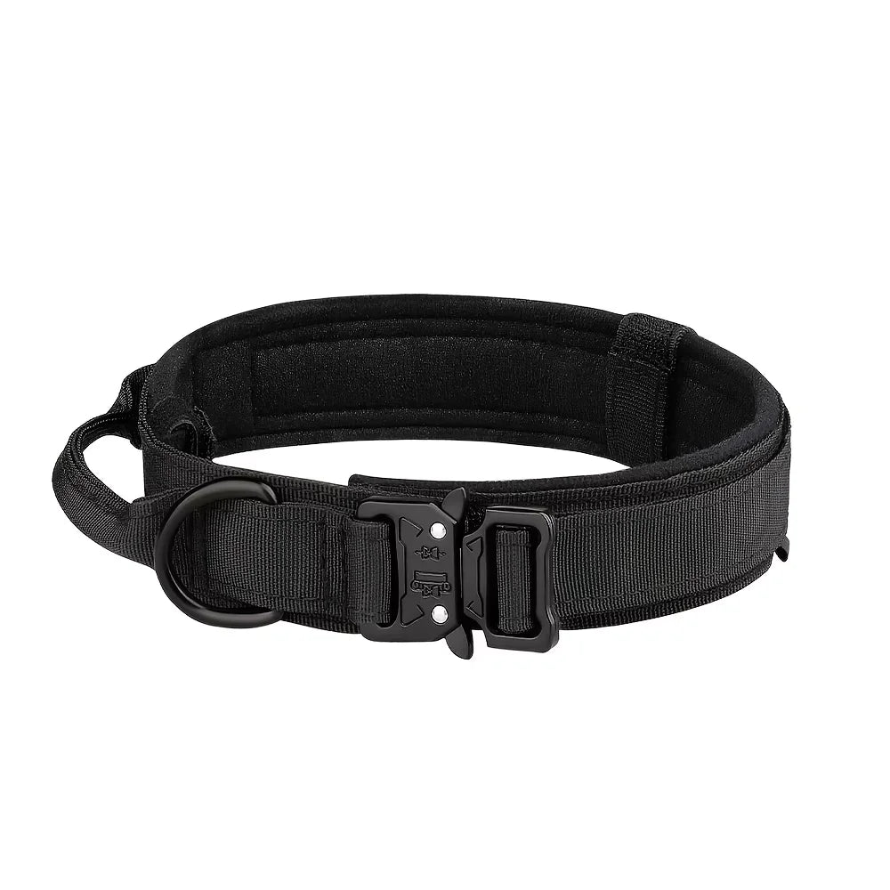 PETRAVEL Adjustable Tactical Dog Training Collar and Leash Set