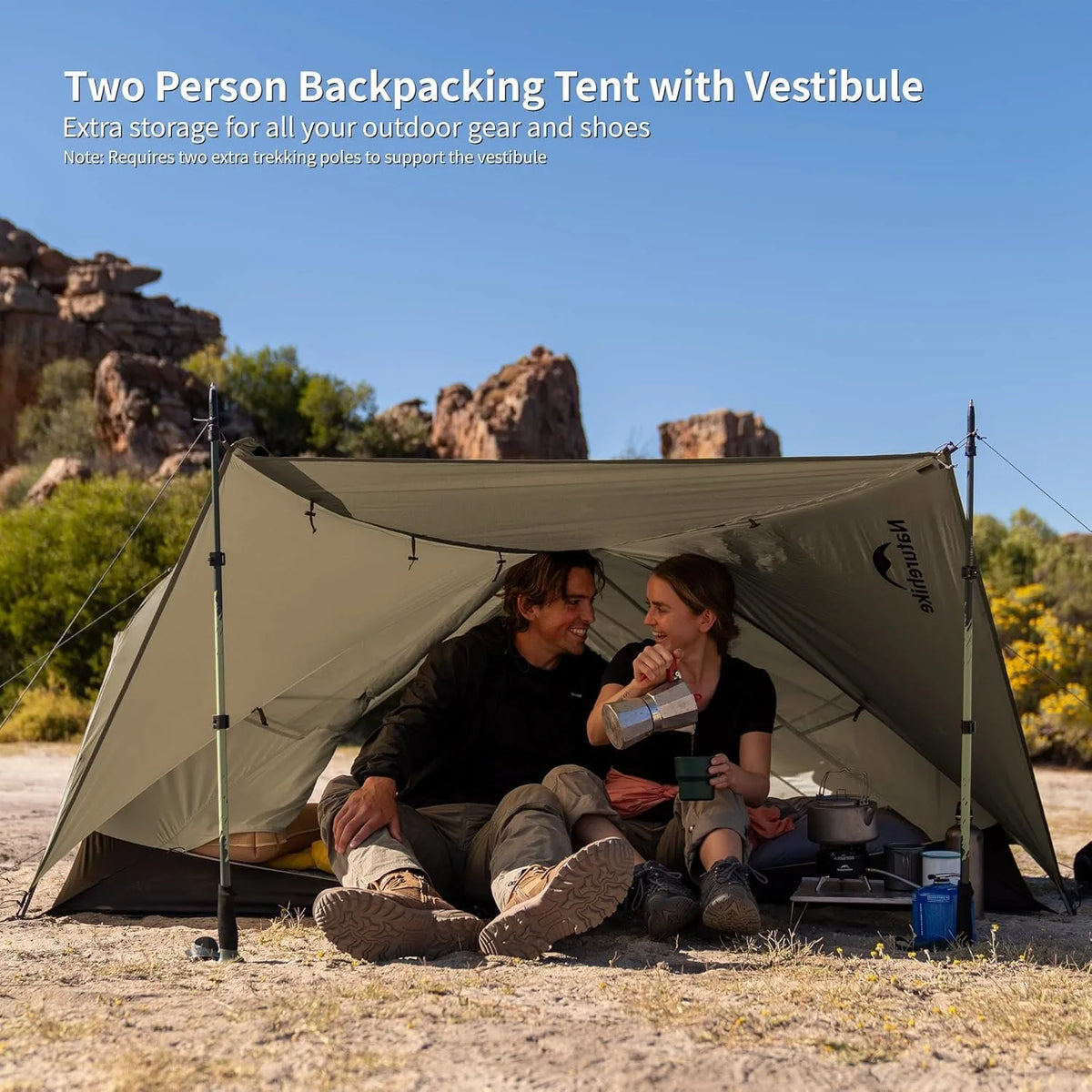 Naturehike Mongar Pro Ultralight Waterproof Backpacking Camping Tent