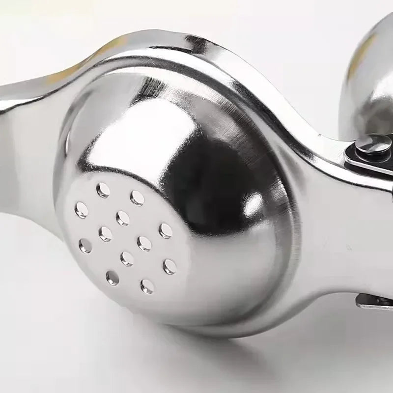Stainless Steel Manual Citrus Juicer, Lemon Orange Hand Squeezer, Easy Clean Fruit Press, Household Kitchen Accessory
