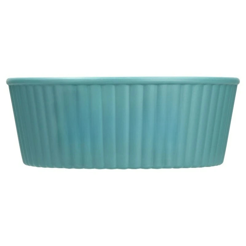 Embossed Bone Design Plastic Pet Feeding Bowl for Dogs