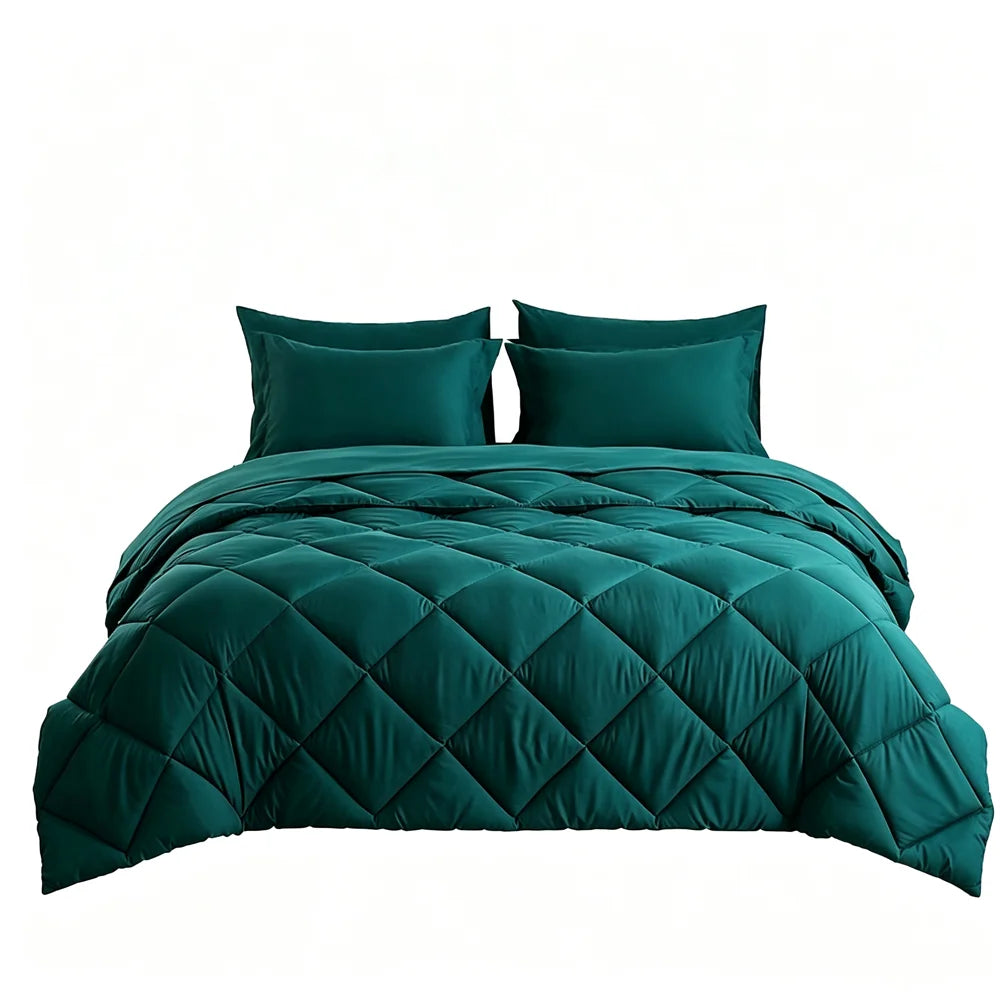 5pcs/7pcs Twin Full Queen King Bedding Sets Home Decor Comforter Flat Sheet Fitted Sheet Pillowcases Sleeping Sets