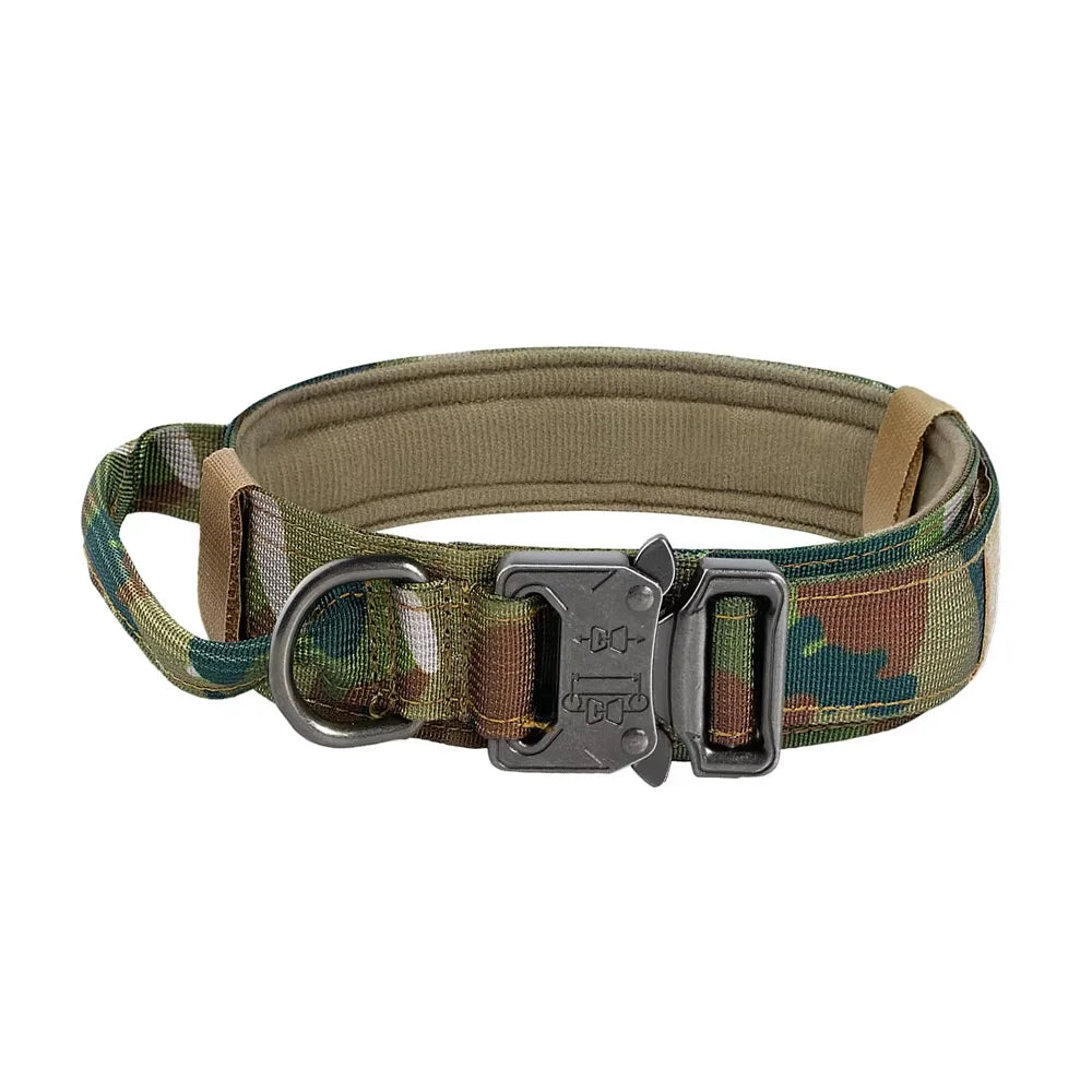 PETRAVEL Adjustable Tactical Dog Training Collar and Leash Set