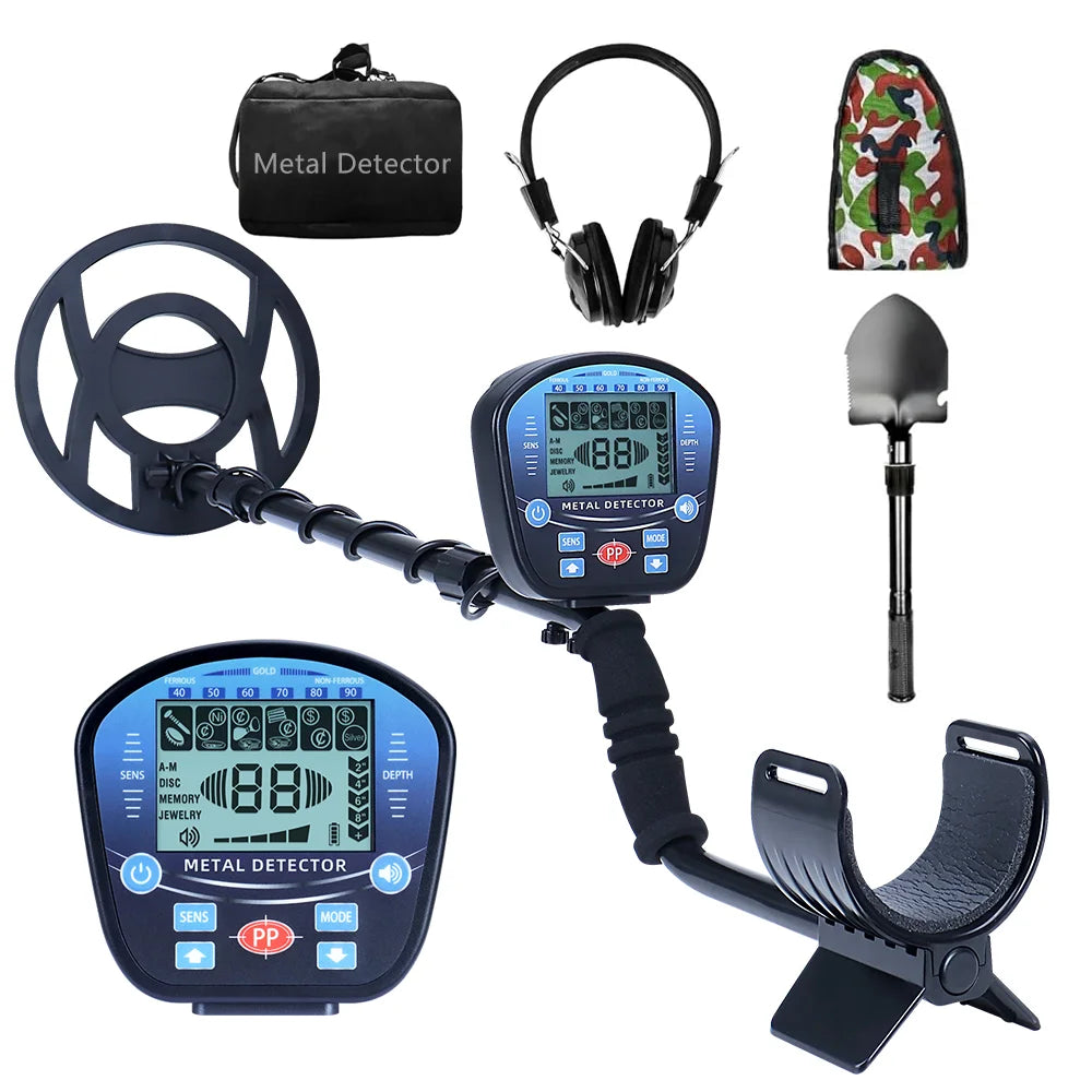 Waterproof Underground Metal Detector With LCD Display For Treasure Hunting