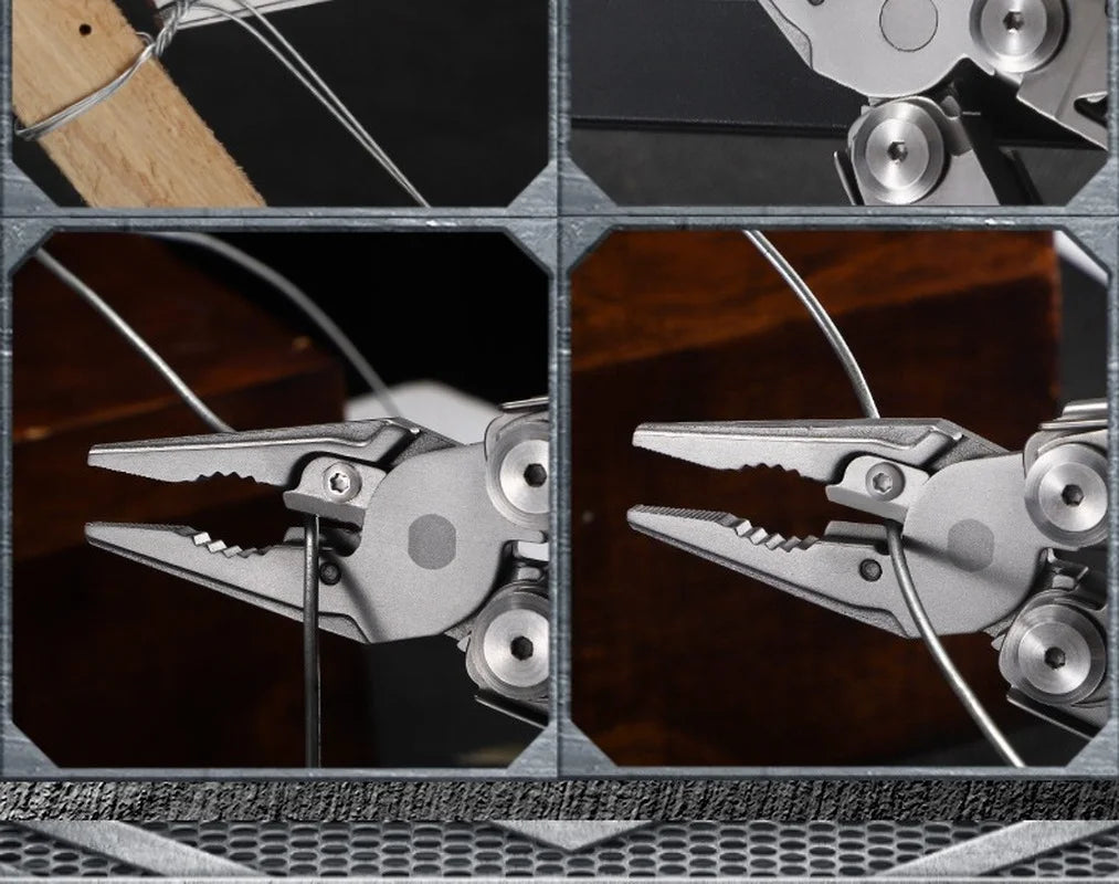 Daicamping DL10 Emergency Folding Knife Plier Multitool For Survival Gear