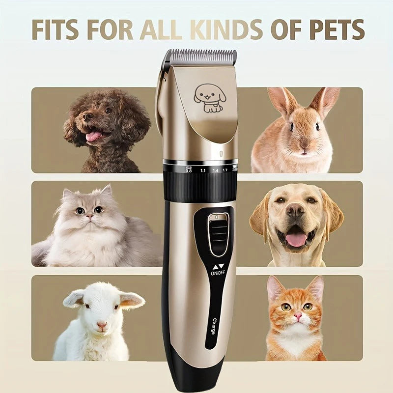 SHUYU Rechargeable Pet Clippers For Dogs And Cats Professional Grooming