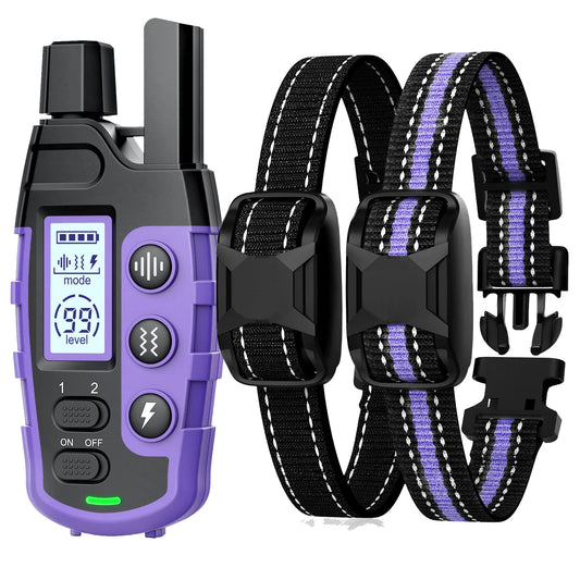 WXRPET Waterproof Remote Dog Training Collar With Vibration And Beep