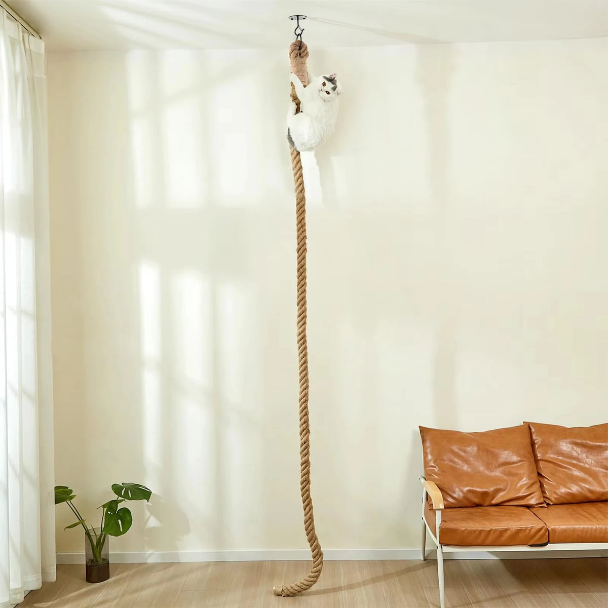 CWV Sisal Cat Climbing Rope for Scratching and Indoor Play