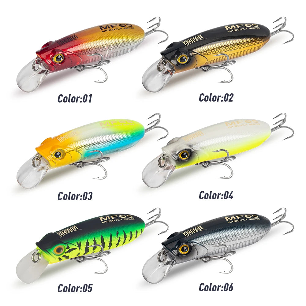 Kingdom Sinking Floating Minnow Fishing Lures for Seabass and Trout