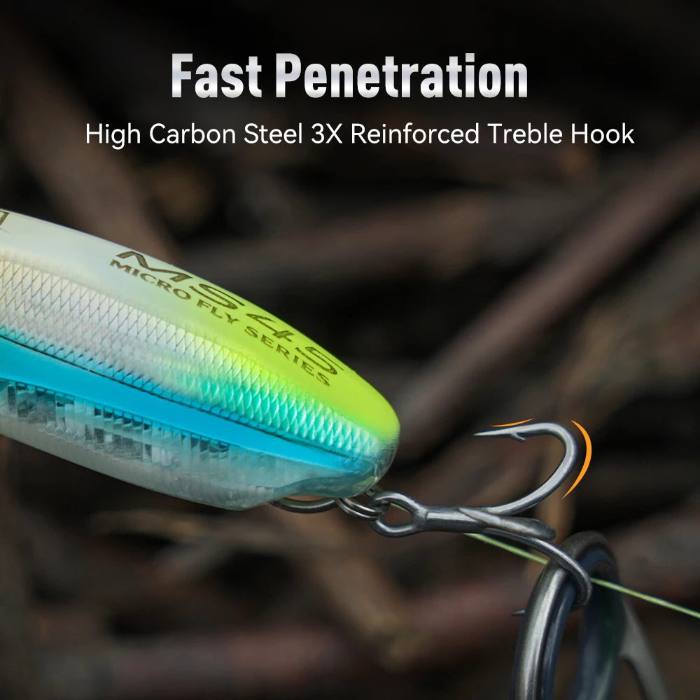 Kingdom Sinking Floating Minnow Fishing Lures for Seabass and Trout