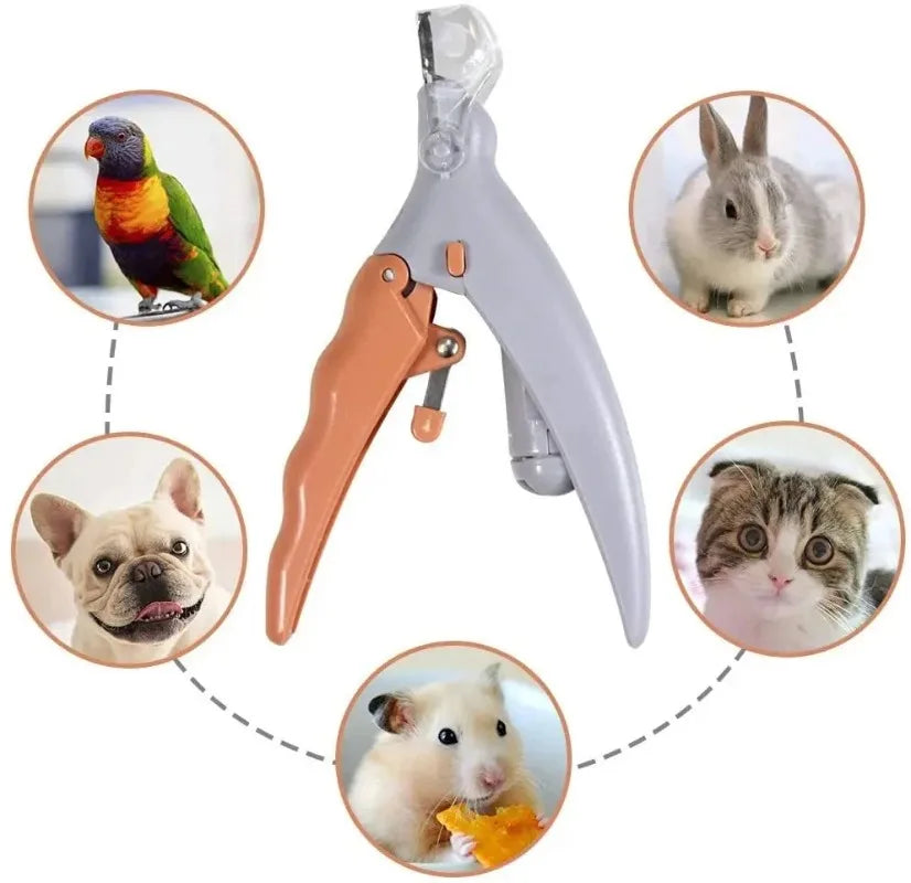LED Pet Nail Clippers For Cats And Dogs Safe Trimming Tool