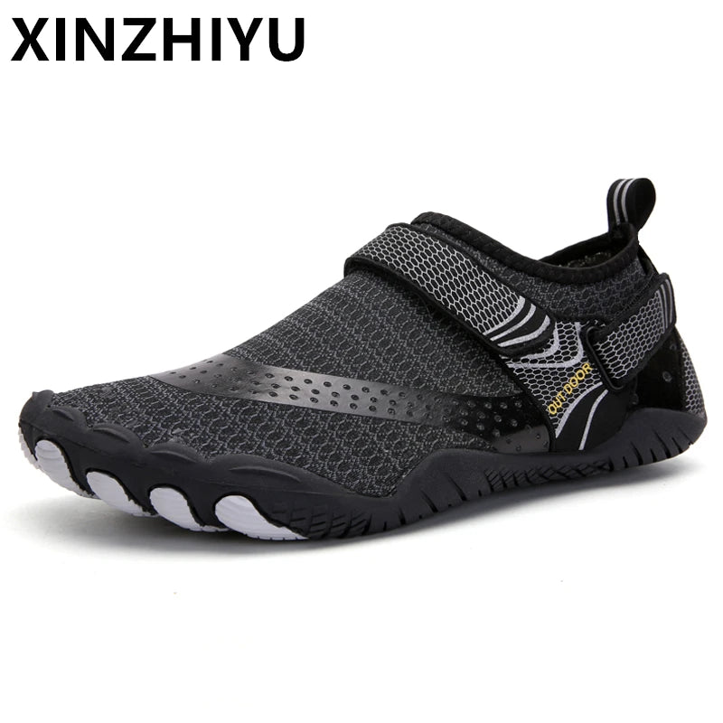 Men's Quick Dry Non Slip Aqua Shoes for Outdoor Swimming