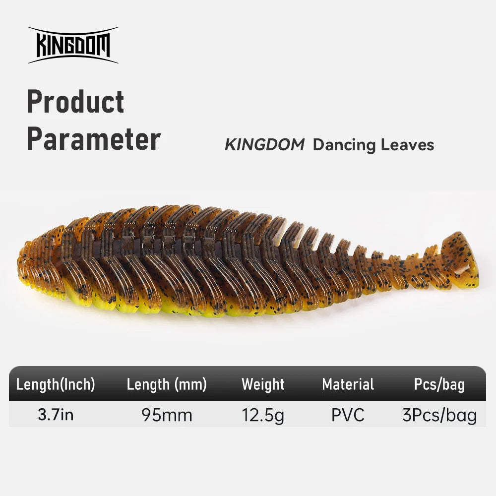 Kingdom Soft Shad Swimbait Lure for Pike and Bass Fishing