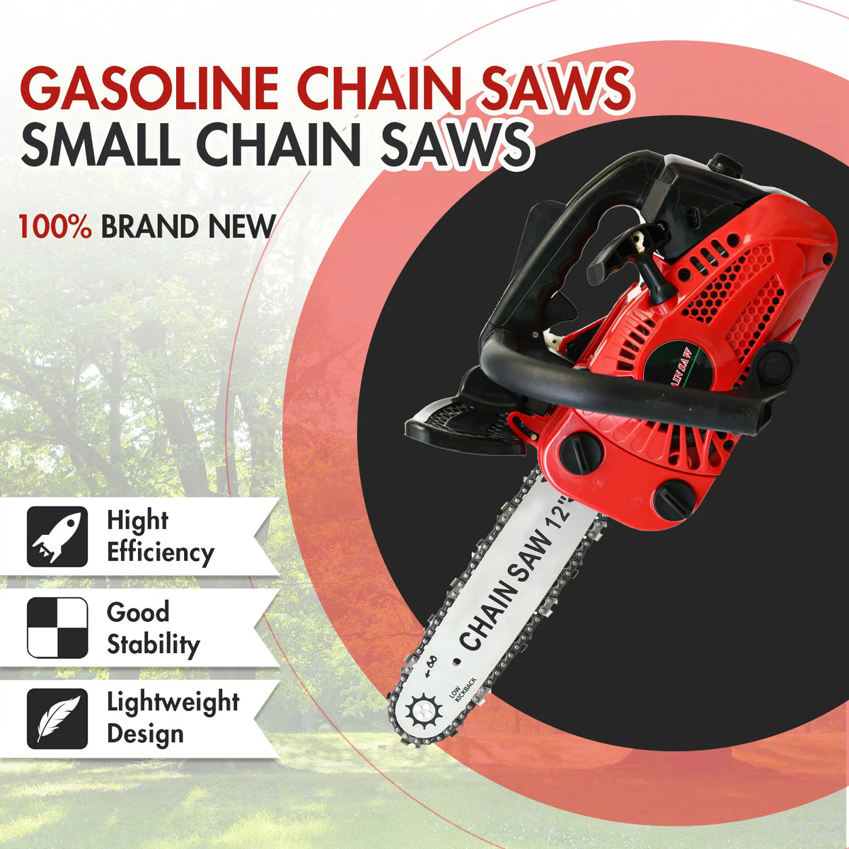 Portable Brushless Chainsaw For Efficient Wood Cutting And Branch Trimming