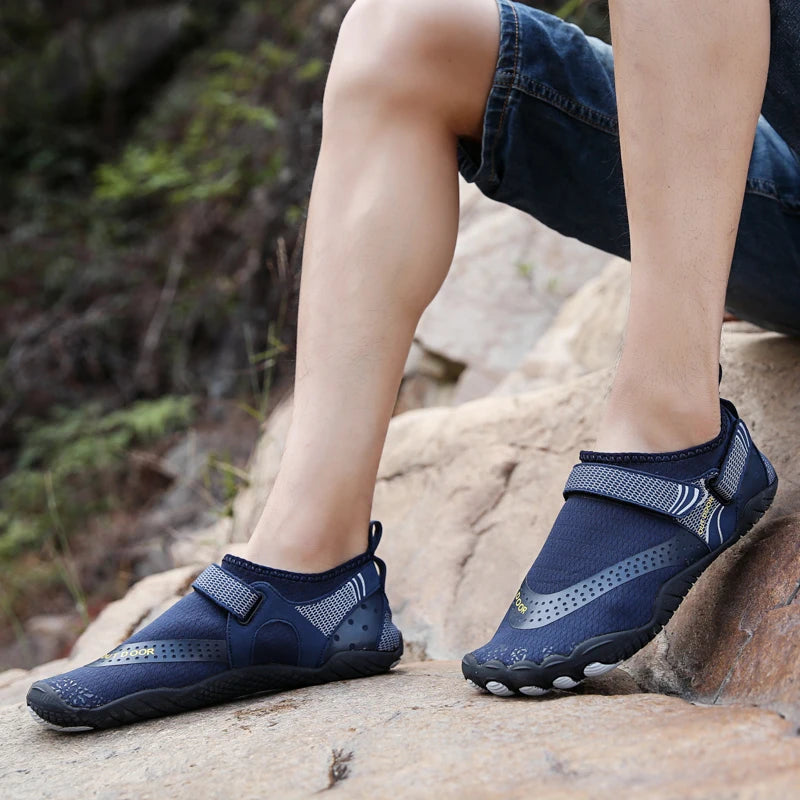 Men's Quick Dry Non Slip Aqua Shoes for Outdoor Swimming
