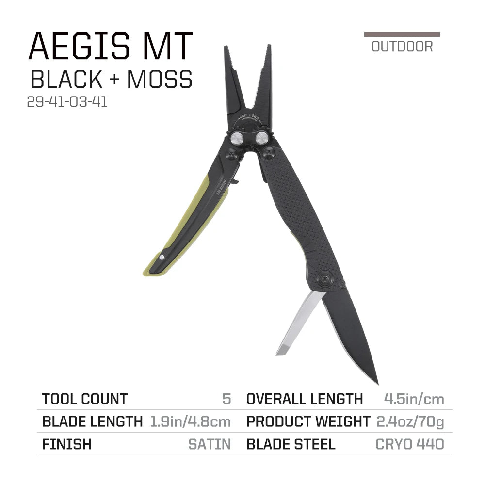 SOG Aegis Tactical Multi Tool Pliers For Outdoor Repairs