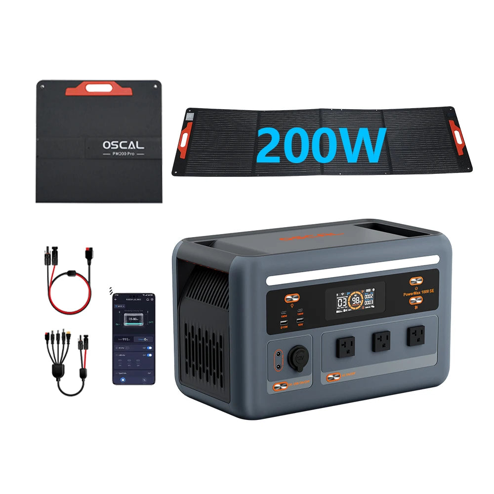 OSCAL PowerMax Portable Power Station With Fast Charging UPS