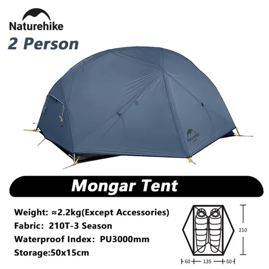 Naturehike Mongar Ultralight Waterproof Double Layer Camping Tent
