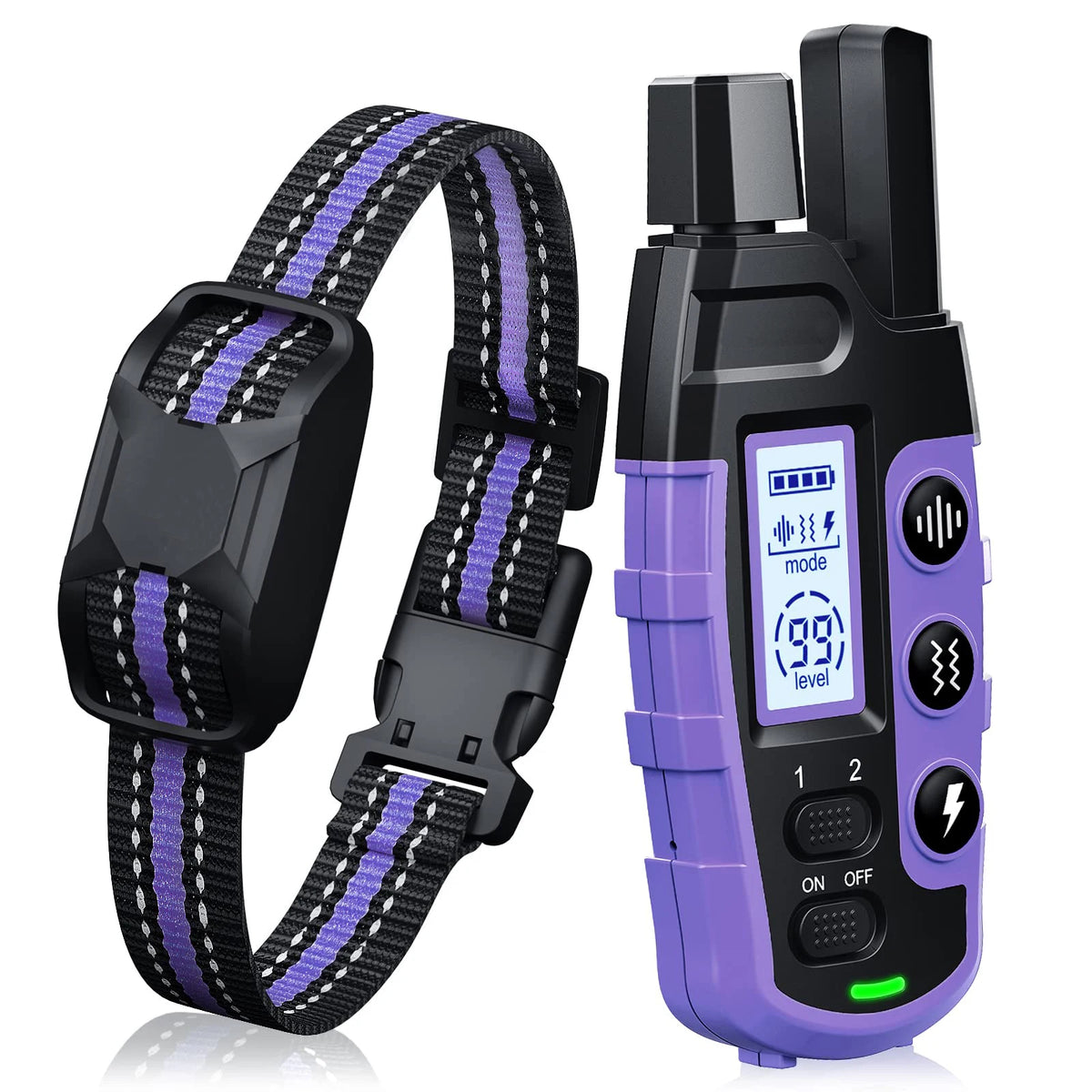 WXRPET Waterproof Remote Dog Training Collar With Vibration And Beep