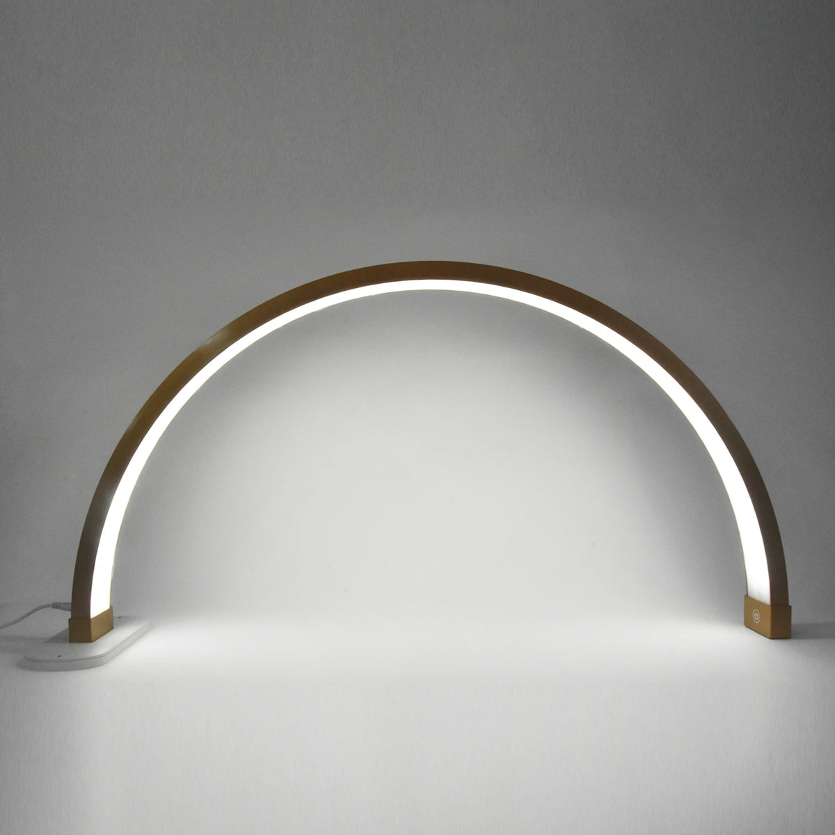 Fosoto Gold Half Moon Lamp 45W Nail Moon Light Manicure Beauty Salon LED Light Lash Lamp Manicure Lamp Nail Art Light