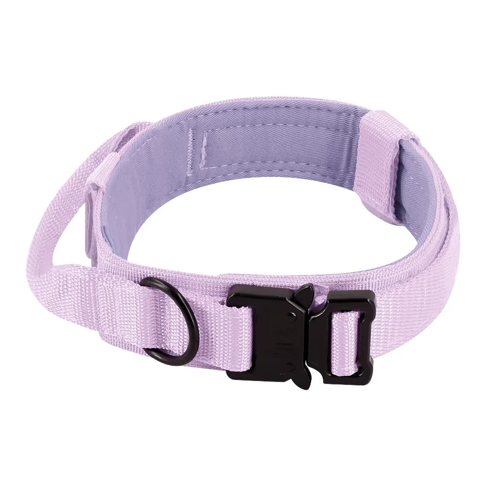 PETRAVEL Adjustable Tactical Dog Training Collar and Leash Set