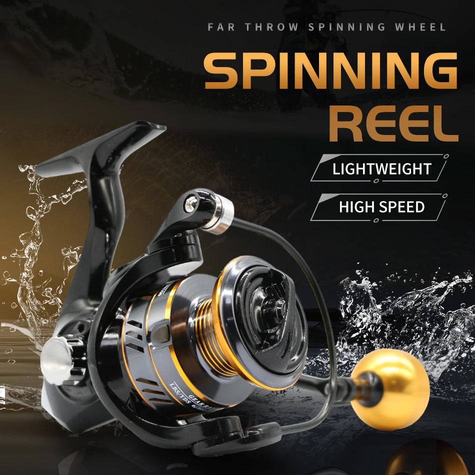 Rooblinos Metal Spinning Fishing Reel for Ocean Fishing