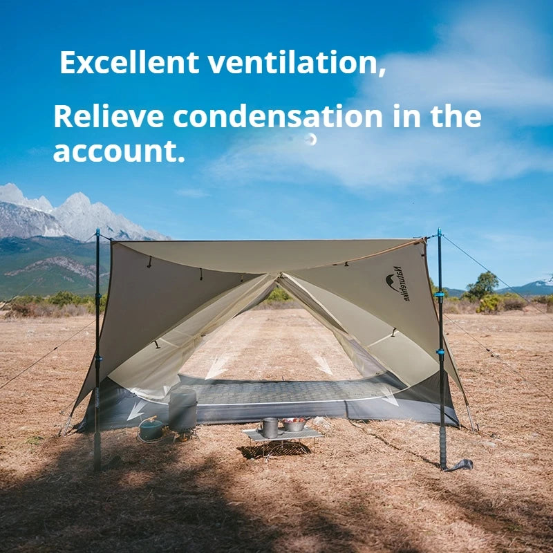 Naturehike Mongar Ultralight Two Person Three Season Camping Tent