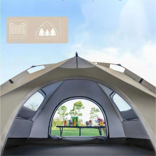 Pakicetus Automatic Camping Tent With Sunshade And Two Doors