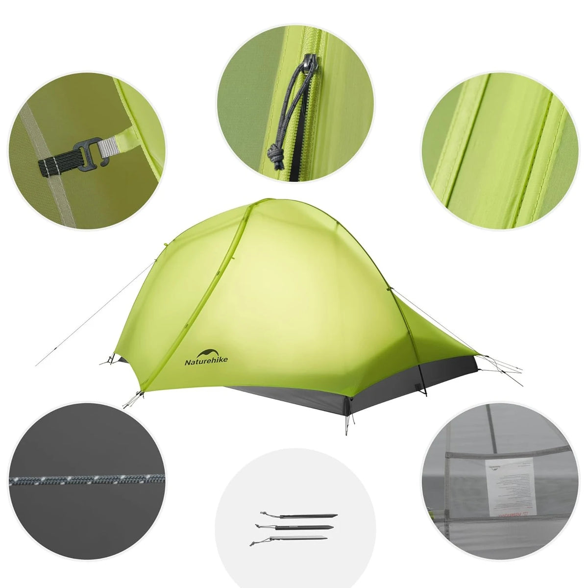 Naturehike Star Trail EXT Ultralight Waterproof Backpacking Tent