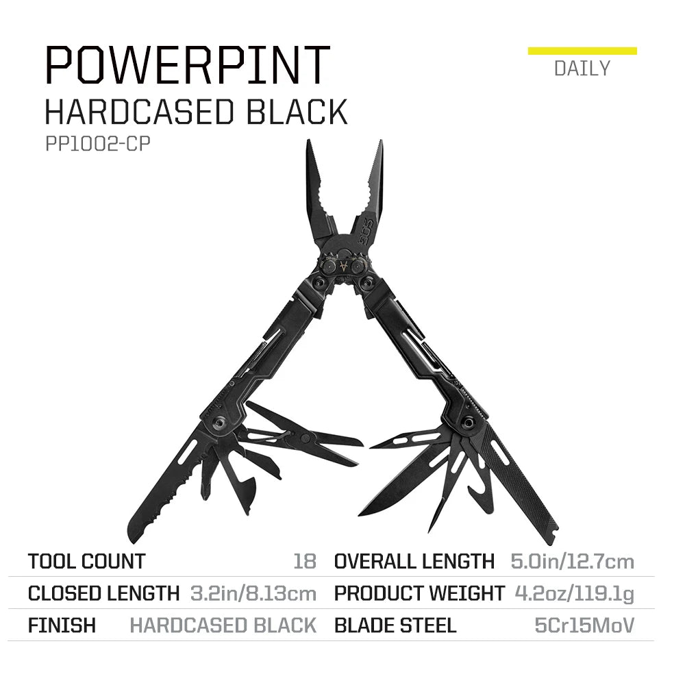 SOG PowerPint Multi Tool With 18 Essential Pocket Tools